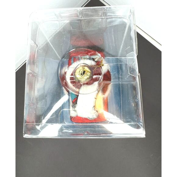 Ken Adler Noble Gems City Scape Glass San Francisco Trolley Santa Ornament NIB - Picture 5 of 6